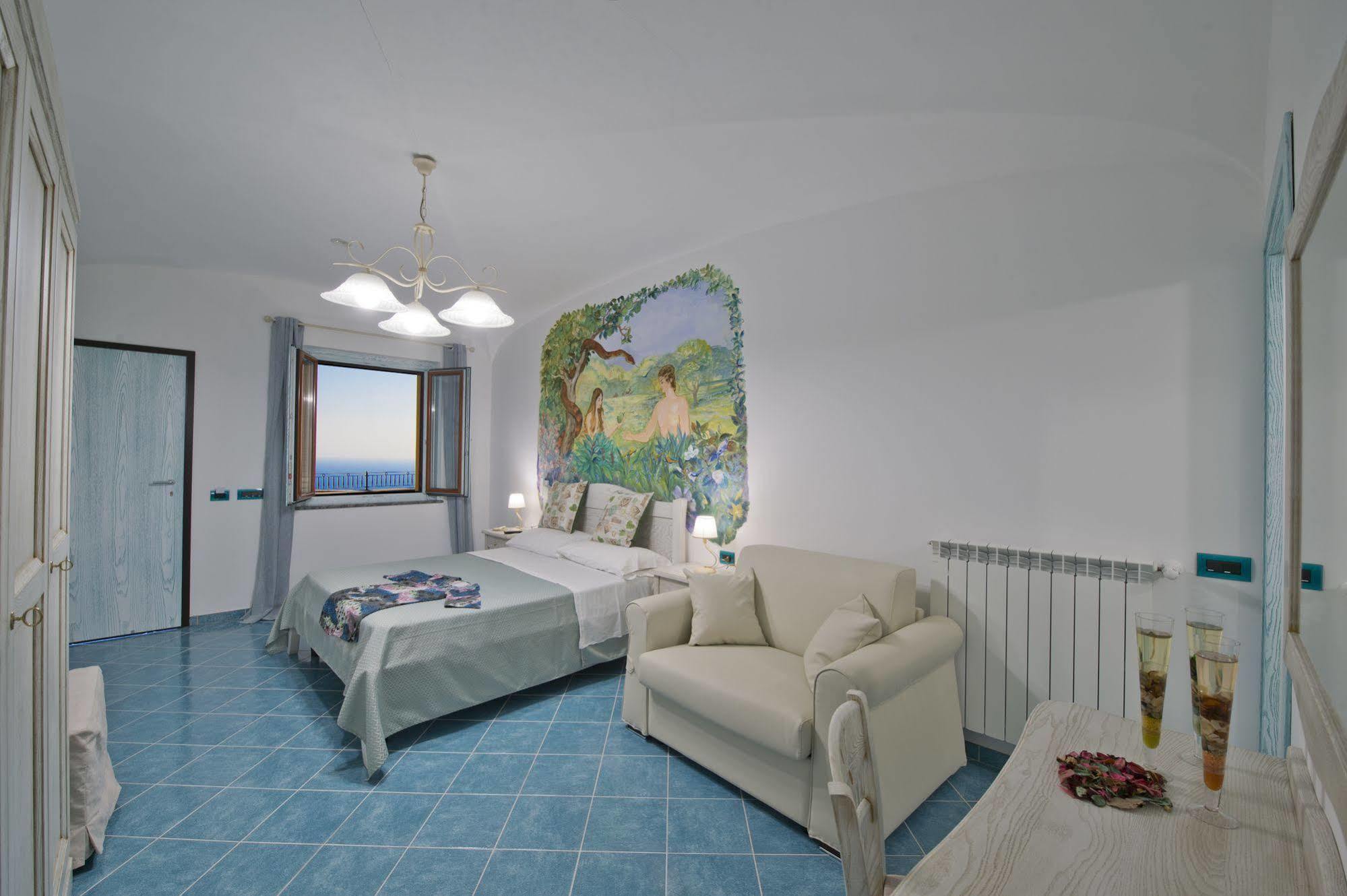 Bed and Breakfast La Mela Blu Furore Exteriér fotografie