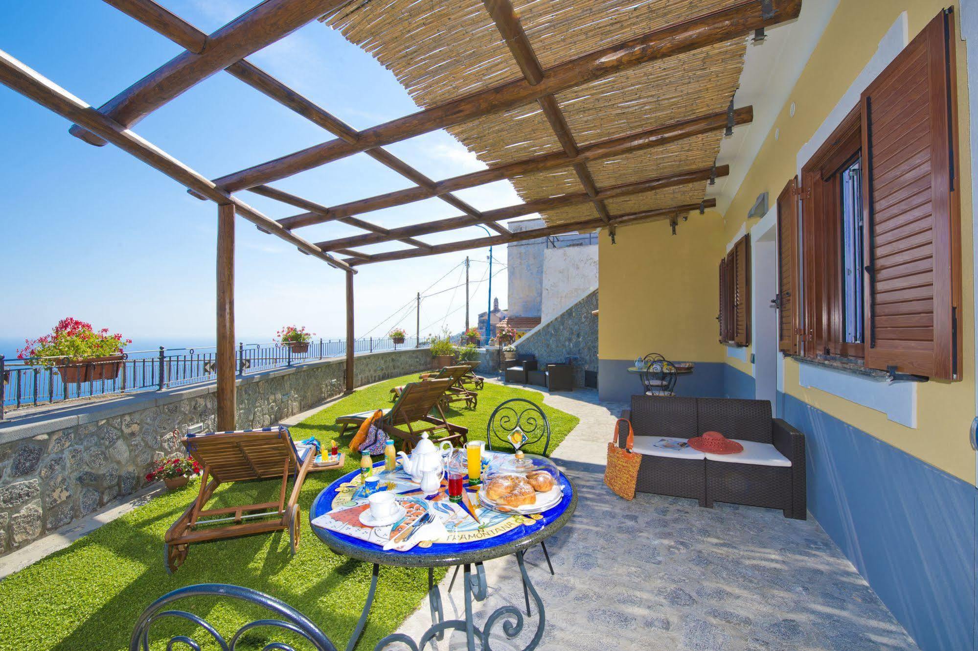 Bed and Breakfast La Mela Blu Furore Exteriér fotografie